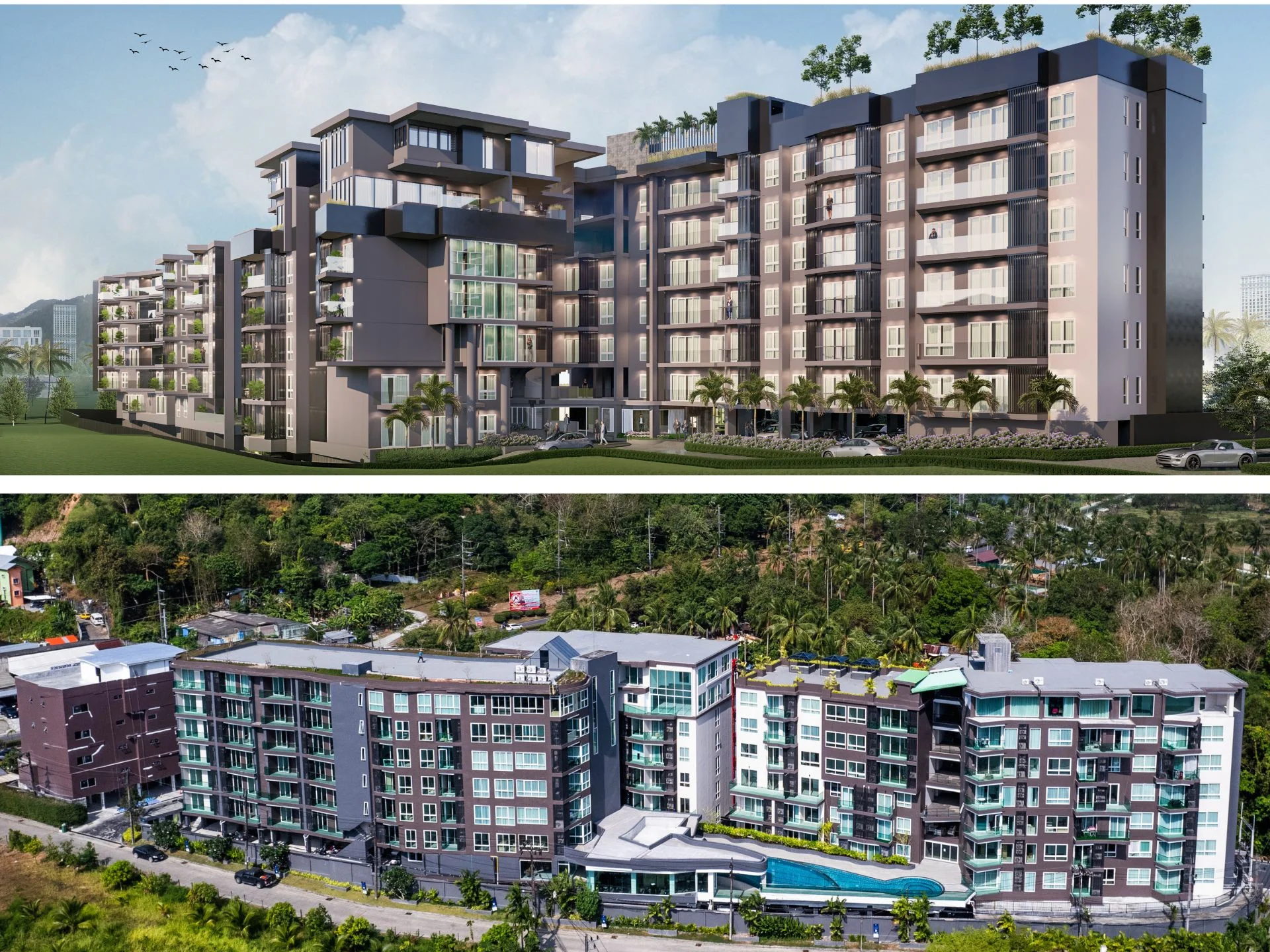Архитектура жилого комплекса The City Phuket, Таиланд (1)