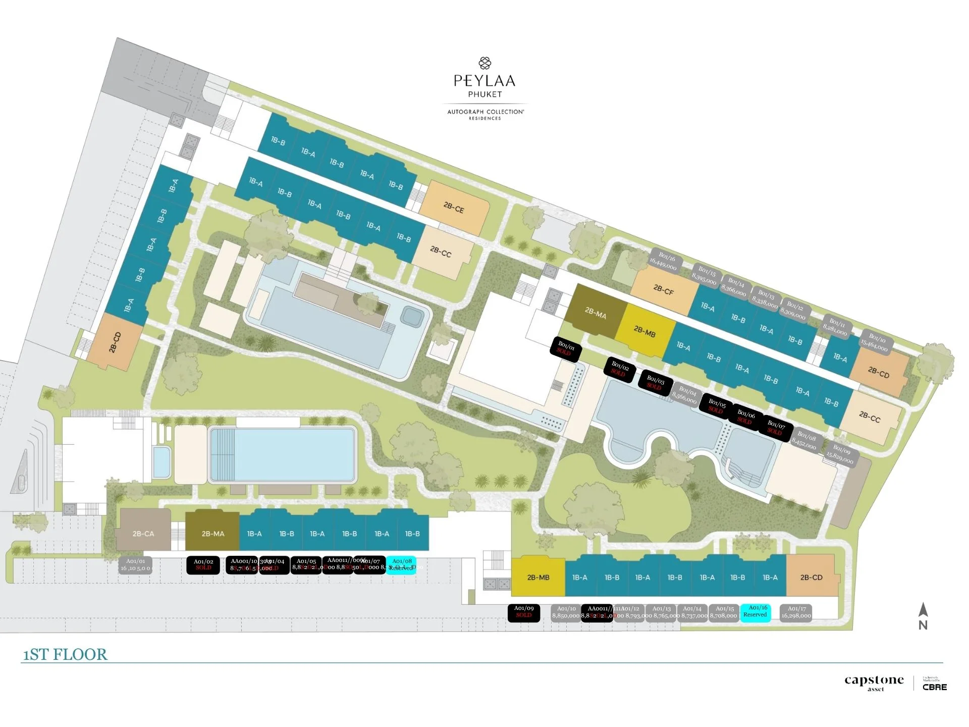 Master plan PEYLAA Phuket