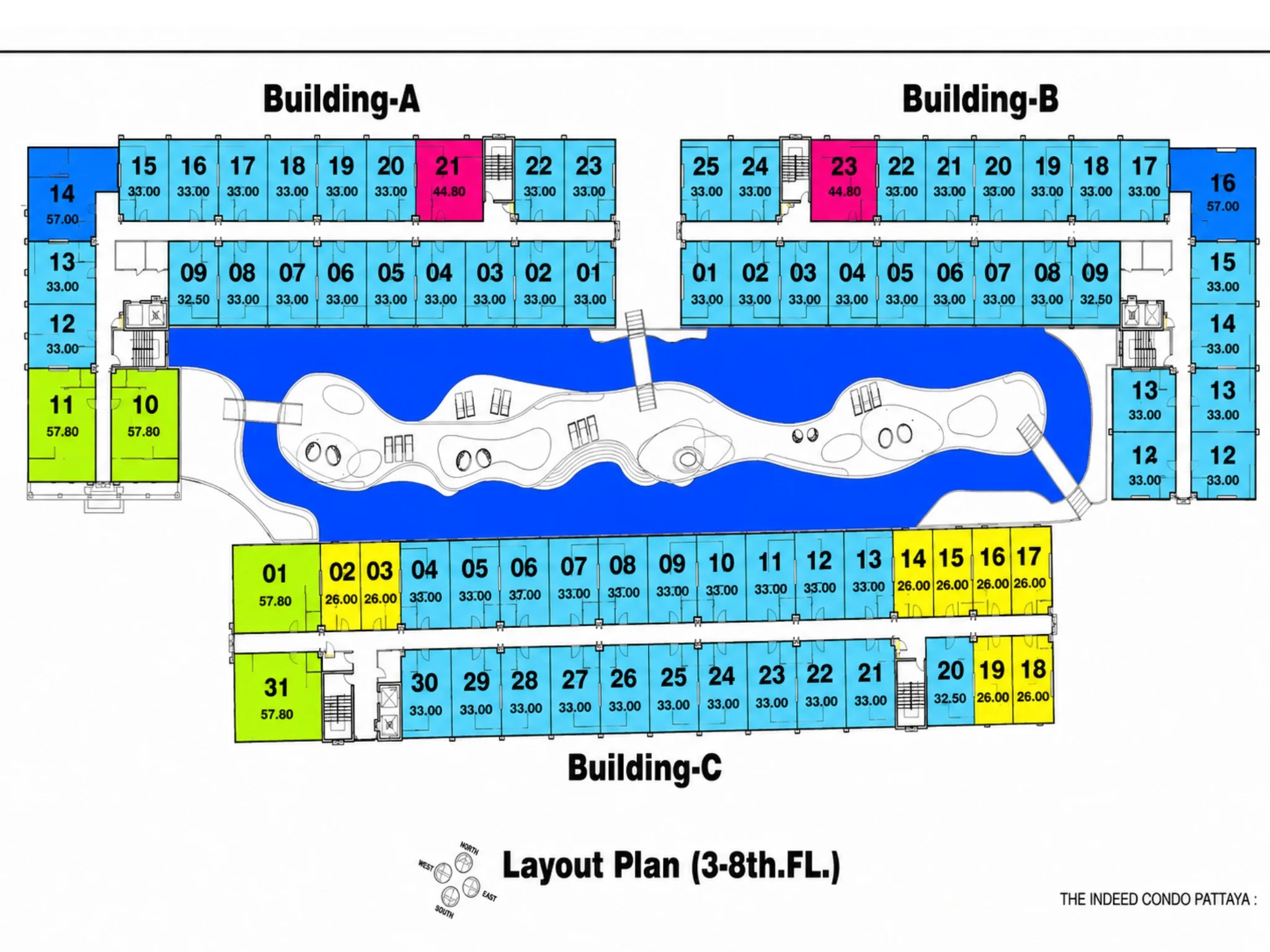 Master Plan The Indeed Condo Jomtien