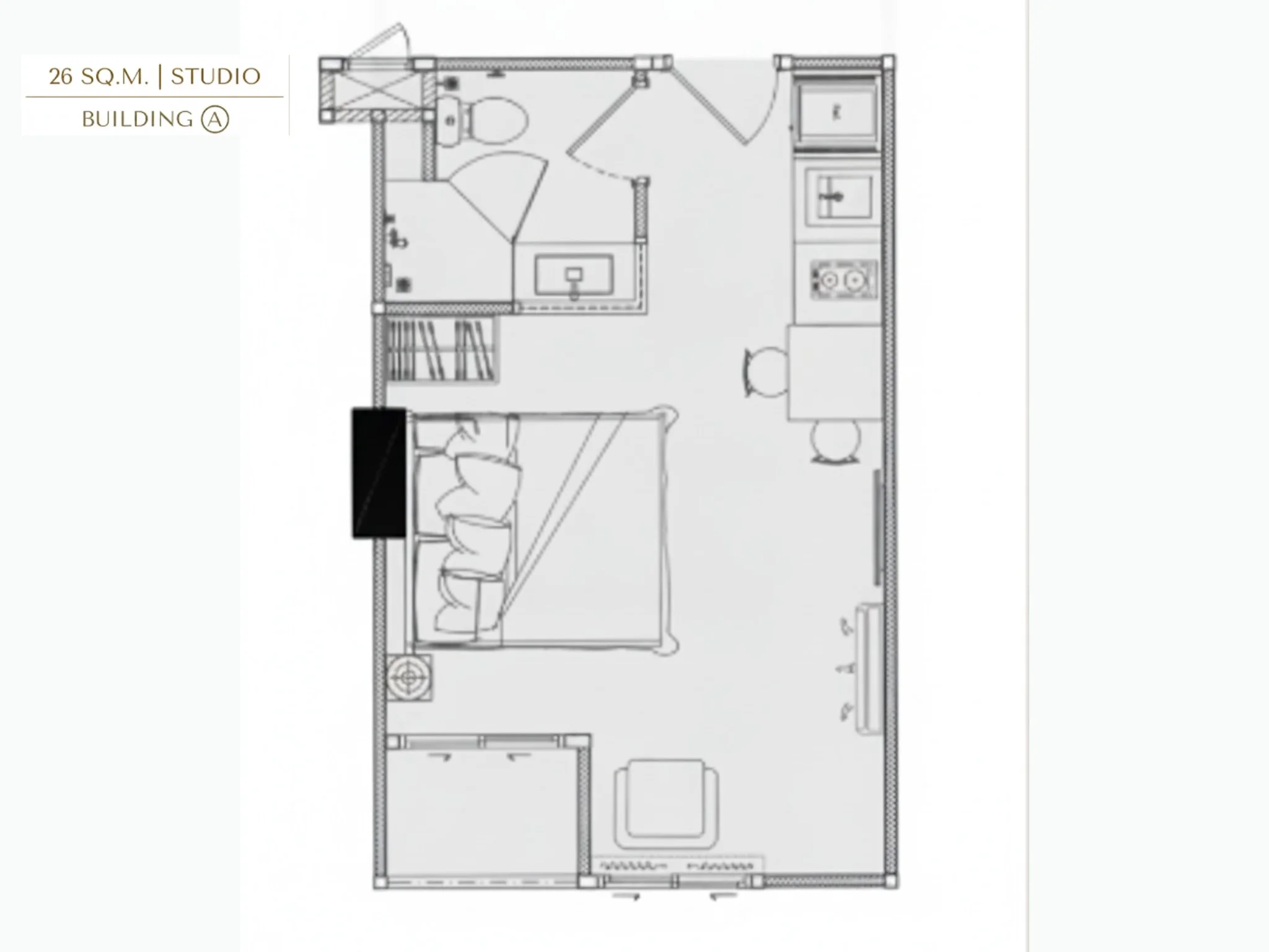 Unit Plan Studio 26sqm Love It 
