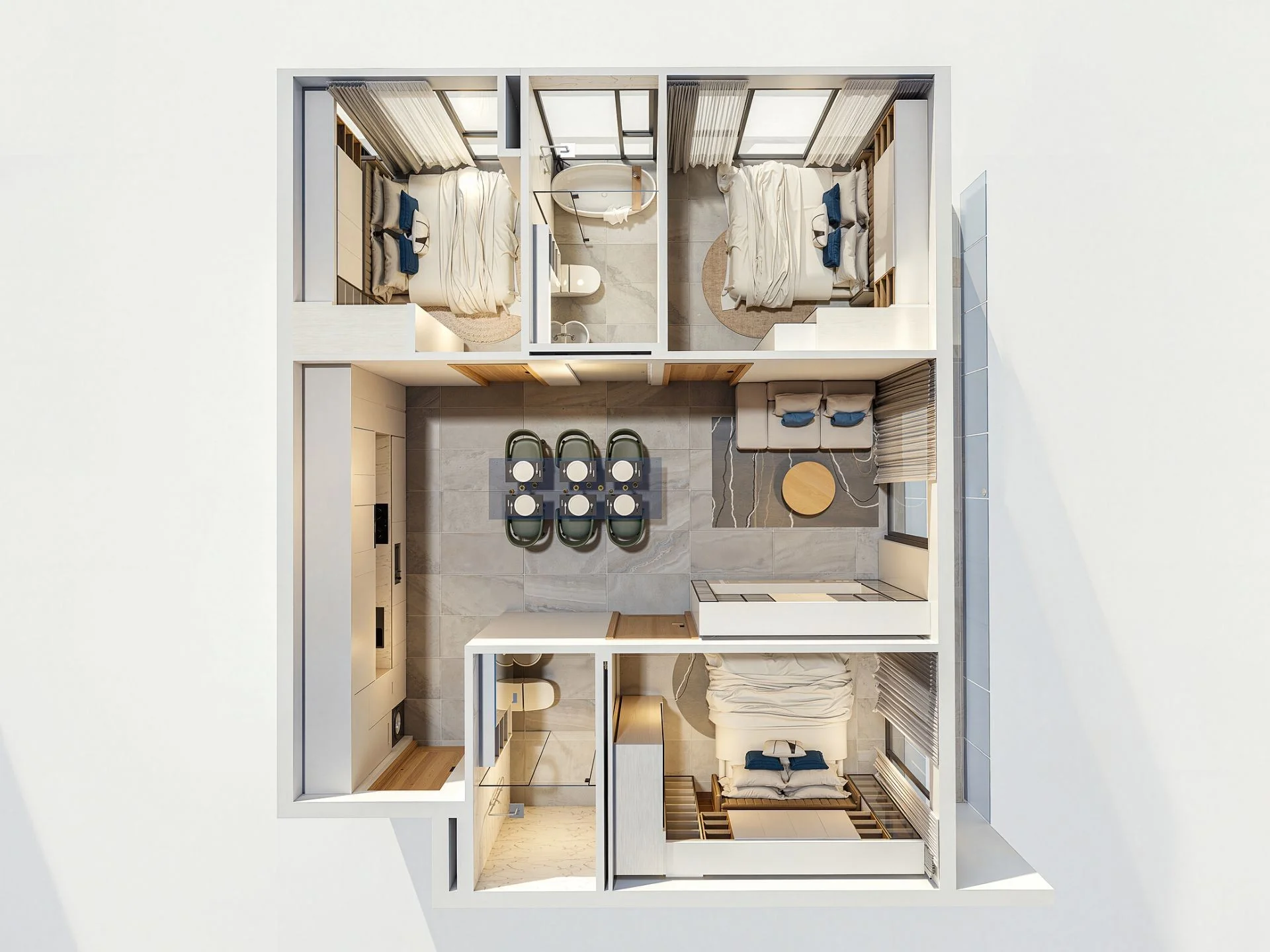 Unit Plan 3 bedroom 94 sqm  
