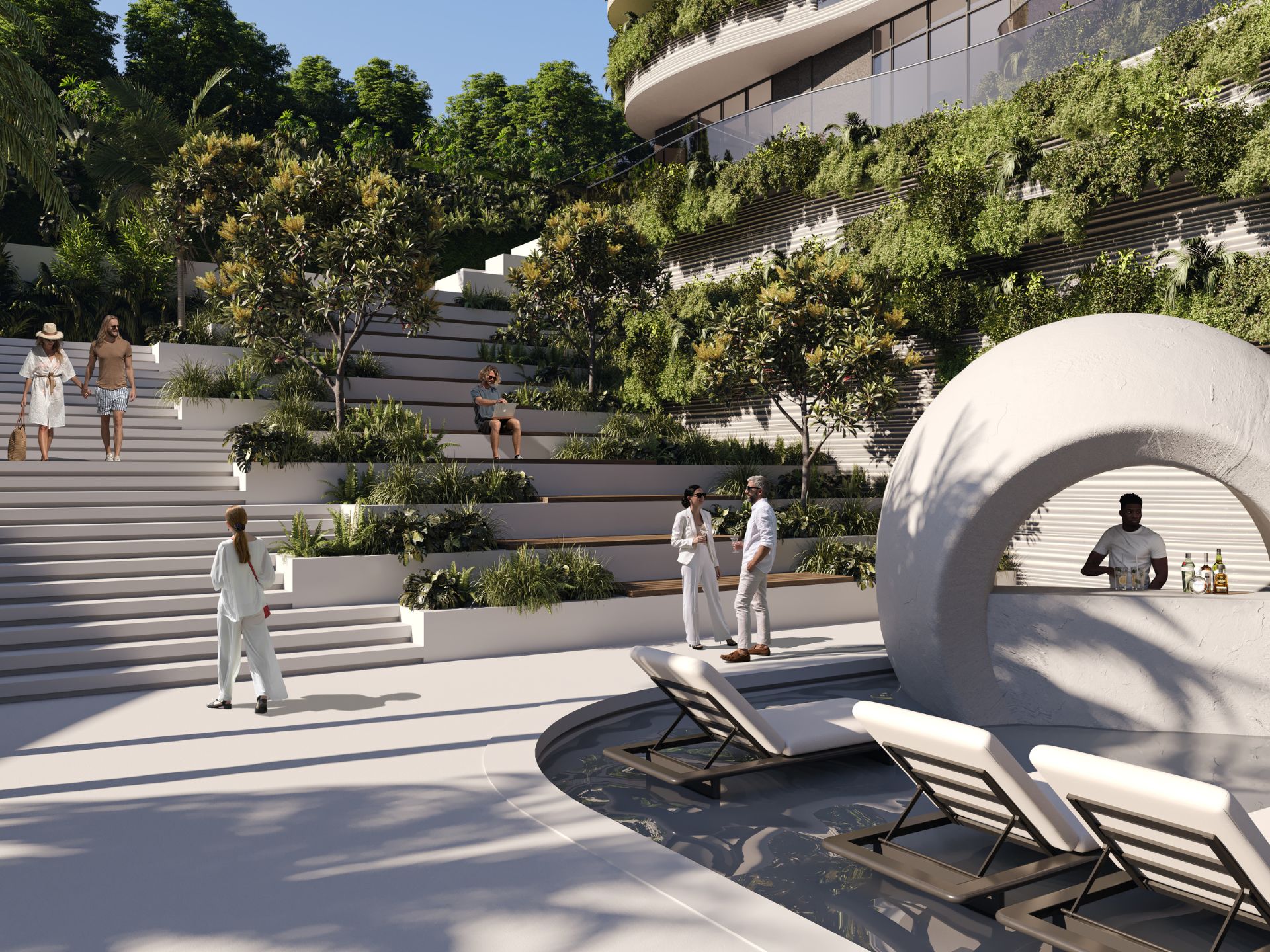 Бар у бассейна