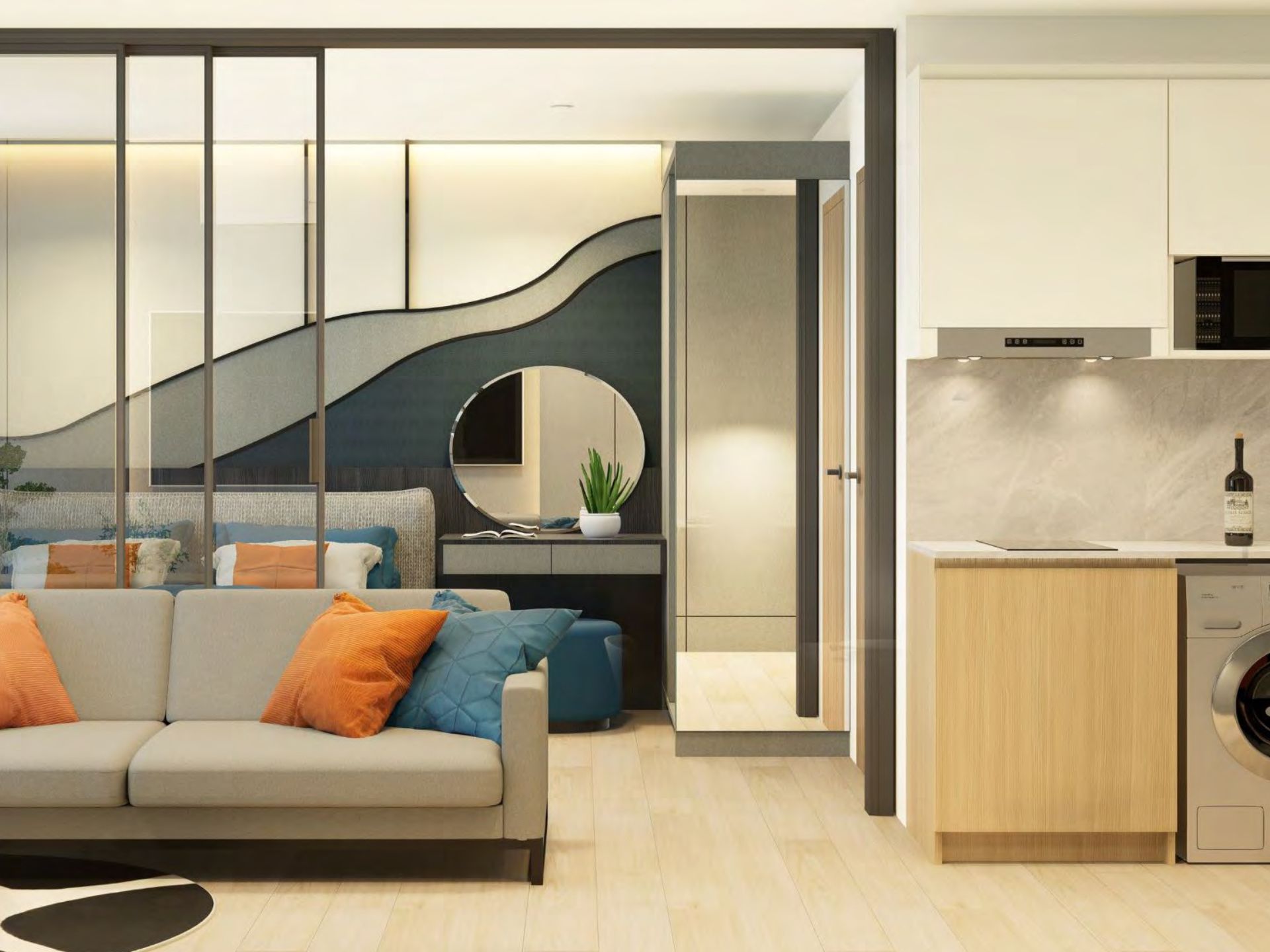 1 BD Interior 2 37.3 Sea Heaven Nai Thon Phuket Phase 3.1 condo