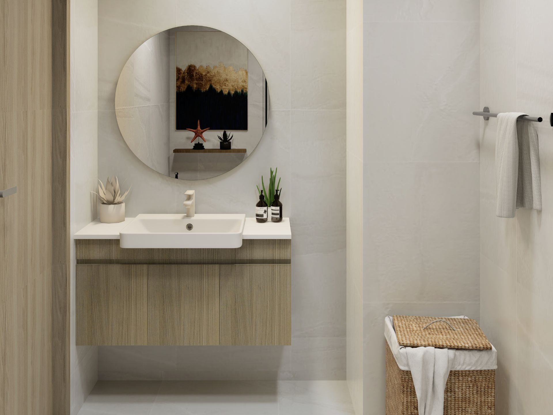 2BD Interior 4 Sea Heaven Nai Thon Phuket condo Phase 3.1