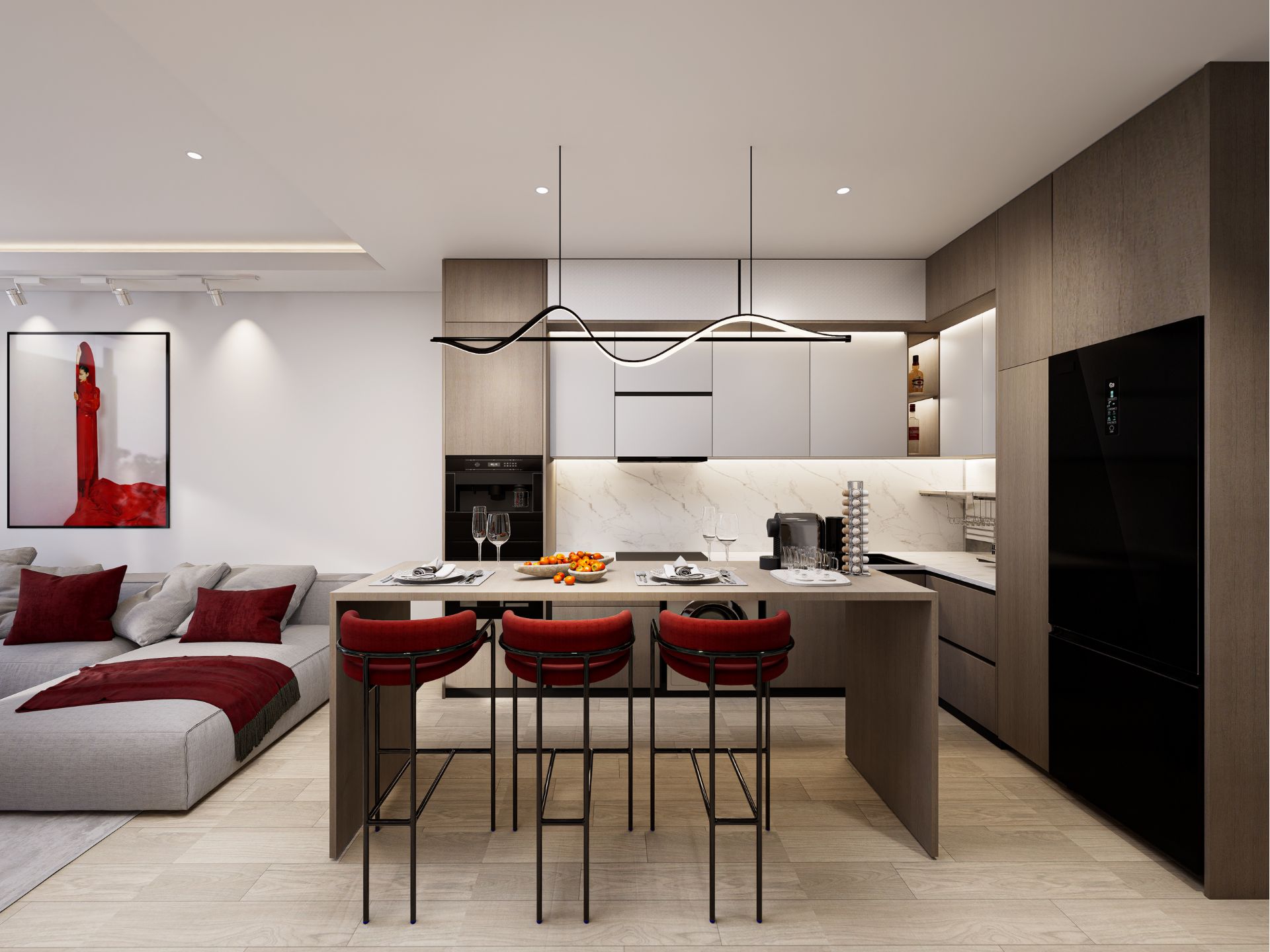 2BD Interior2 Wallaya Residence Nai Harn condo