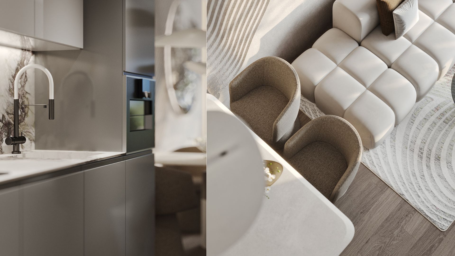 детали интерьера ATRIUM Andaman City condo