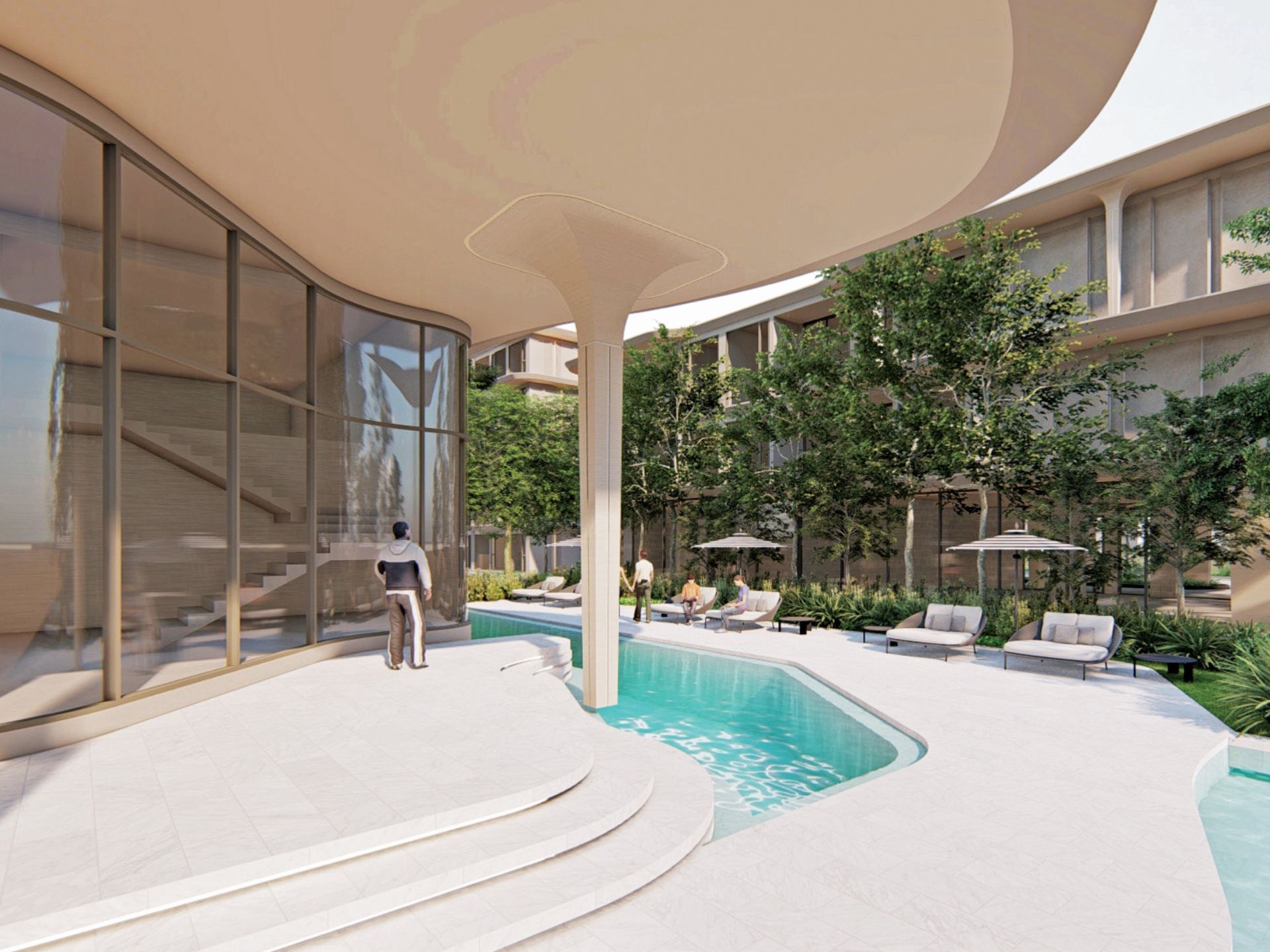 Bellevue Beachfront condo