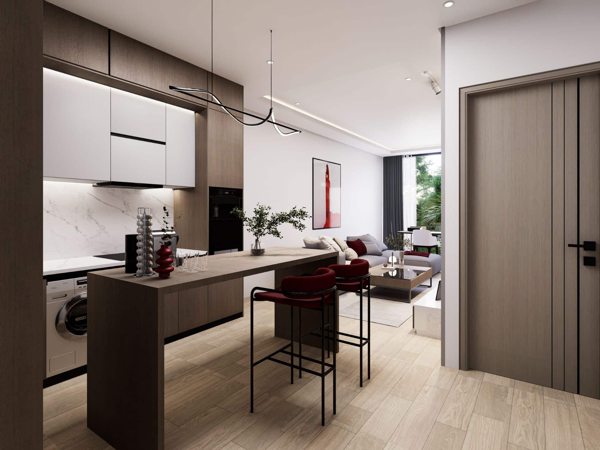 Interior 1 BD5 Wallaya Residence Nai Harn condo