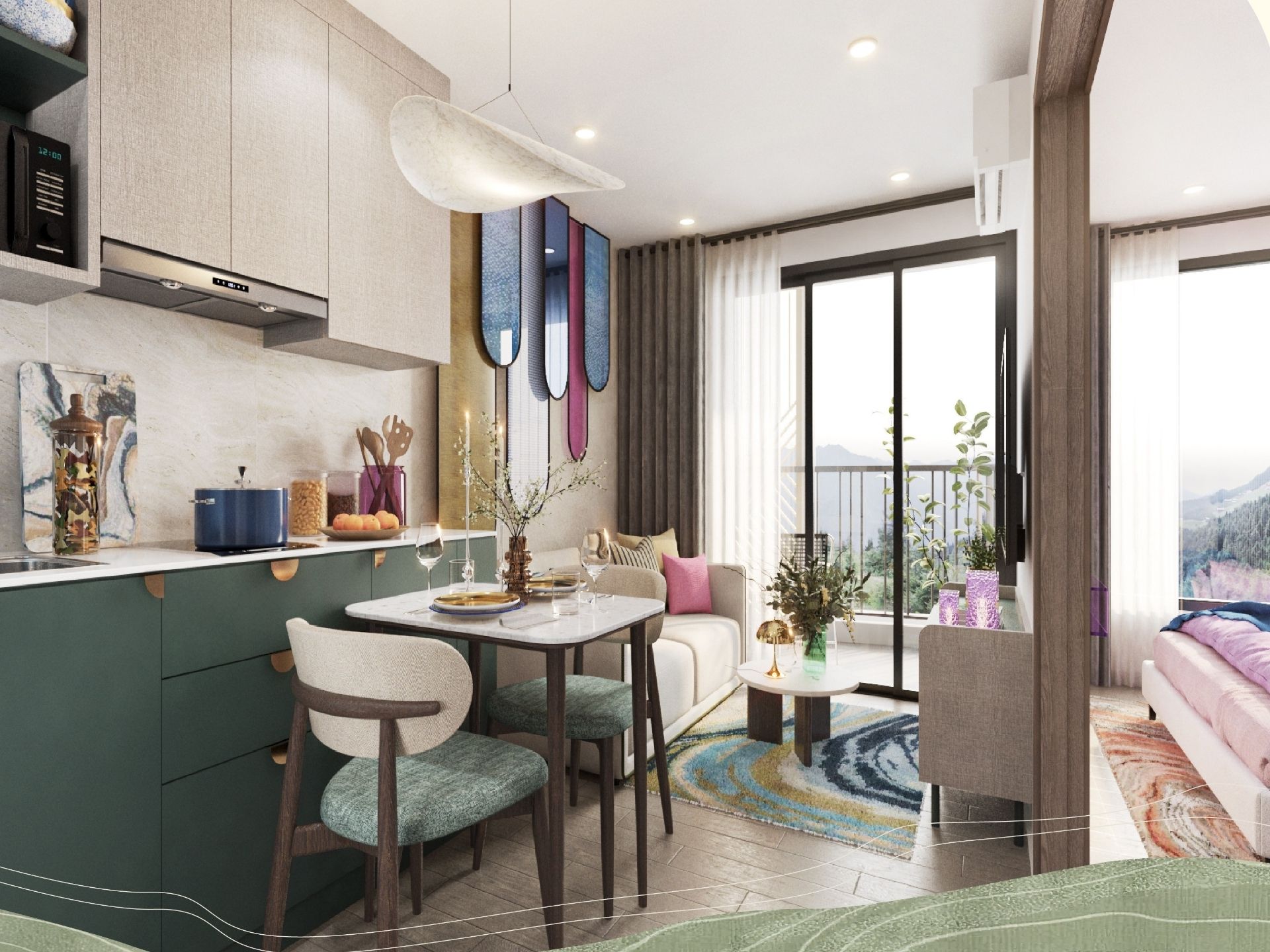 Interior 1BD The Title Sierra condo