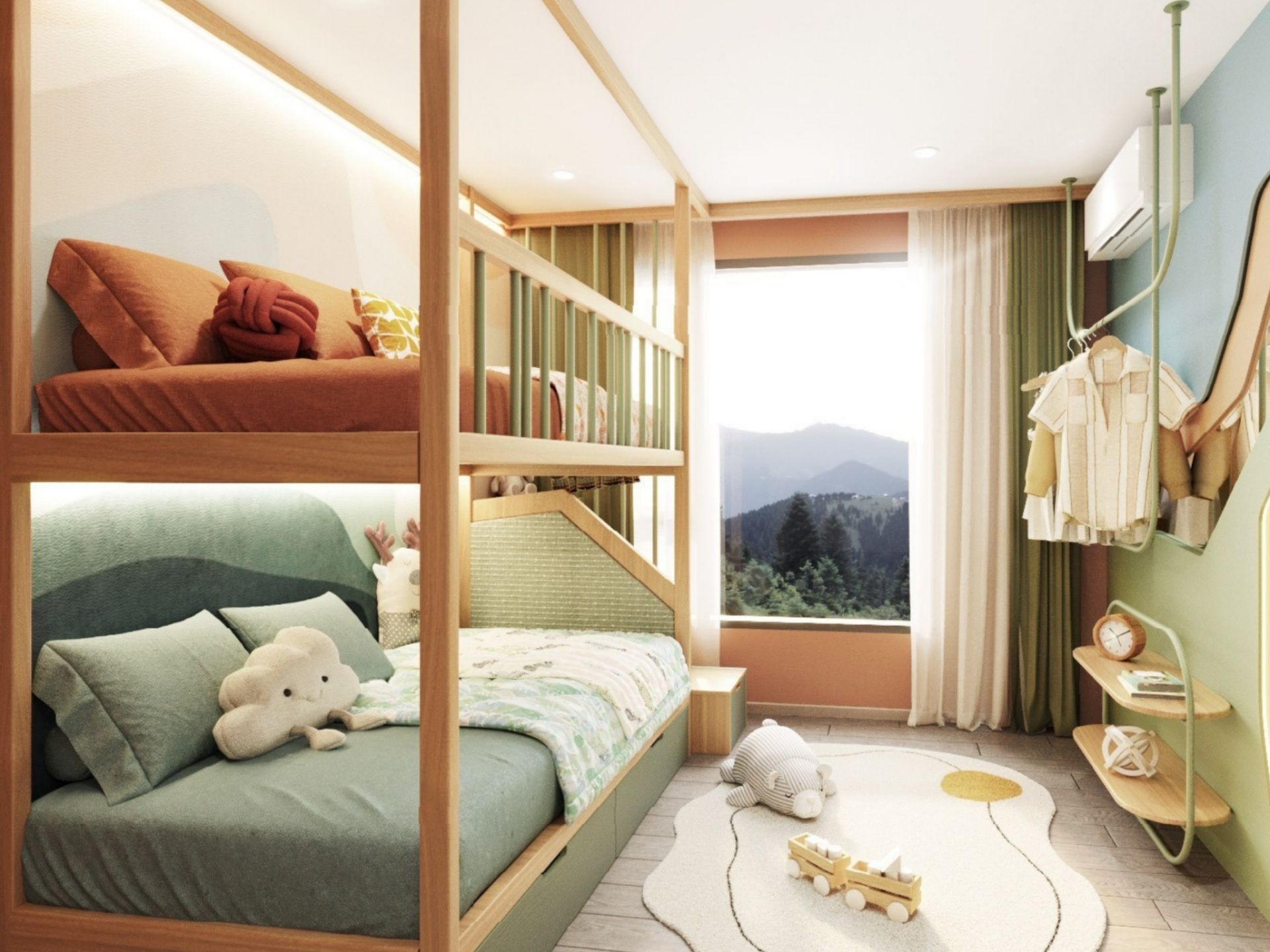 Interior 1BD plus 1 The Title Sierra condo