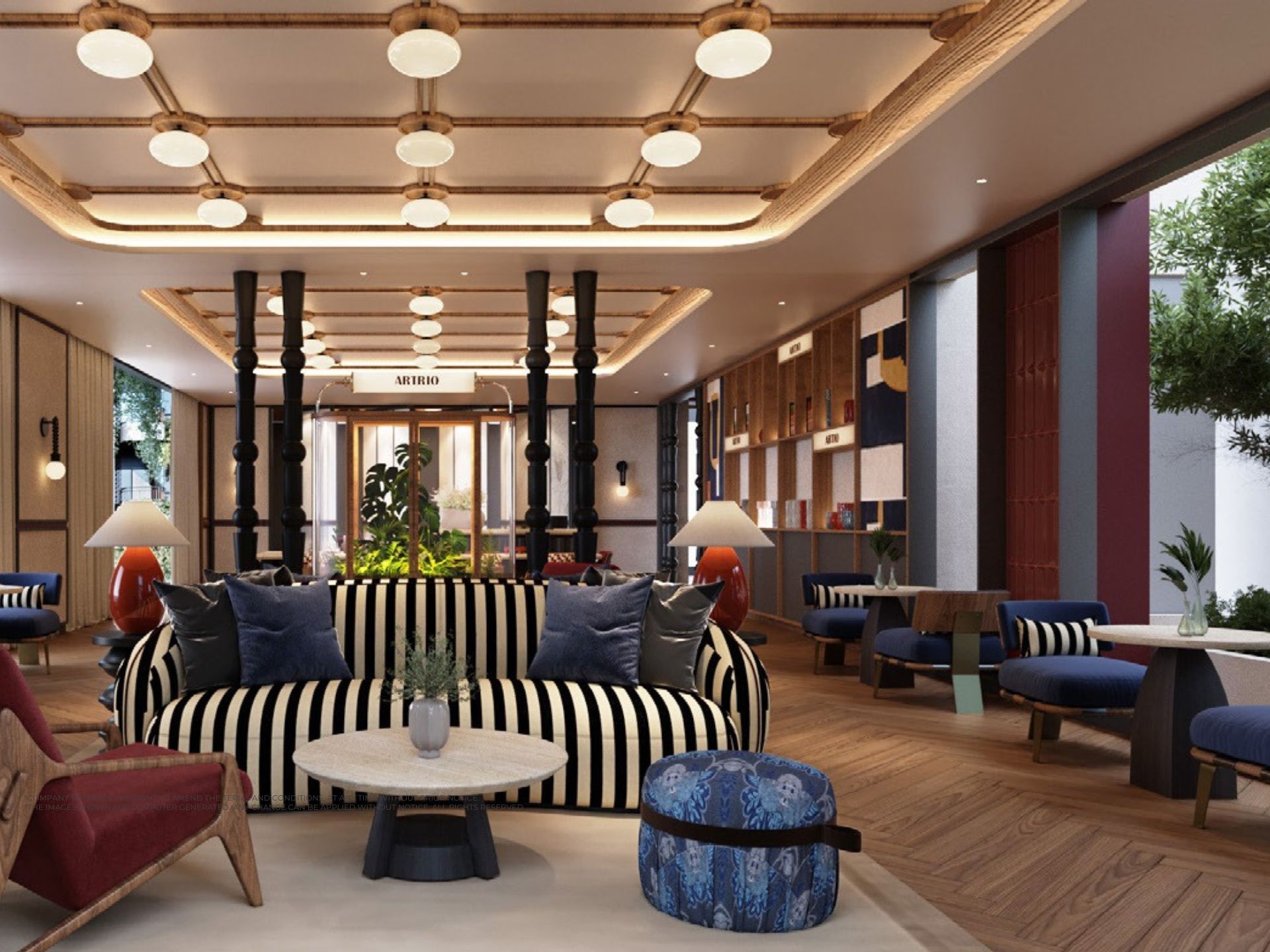 лобби3 The Title Artrio condo