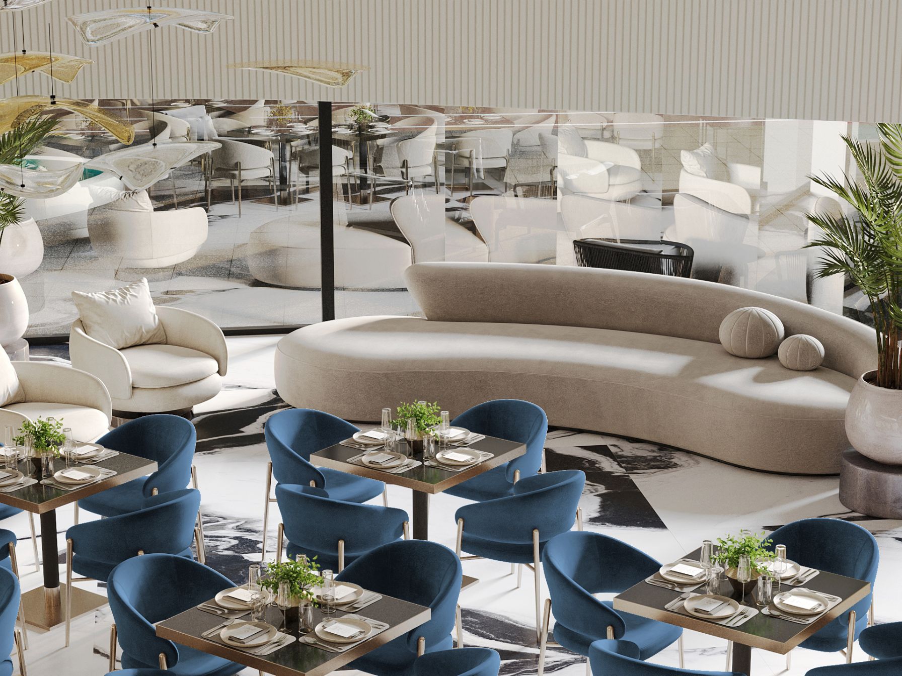 ресторан4 1 этаж ATRIUM Andaman City condo