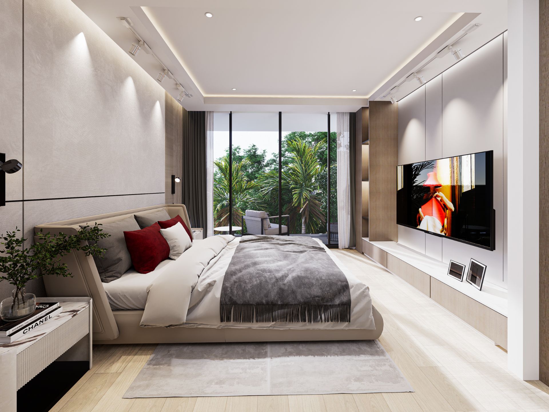 Studio Interior Wallaya Residence Nai Harn condo