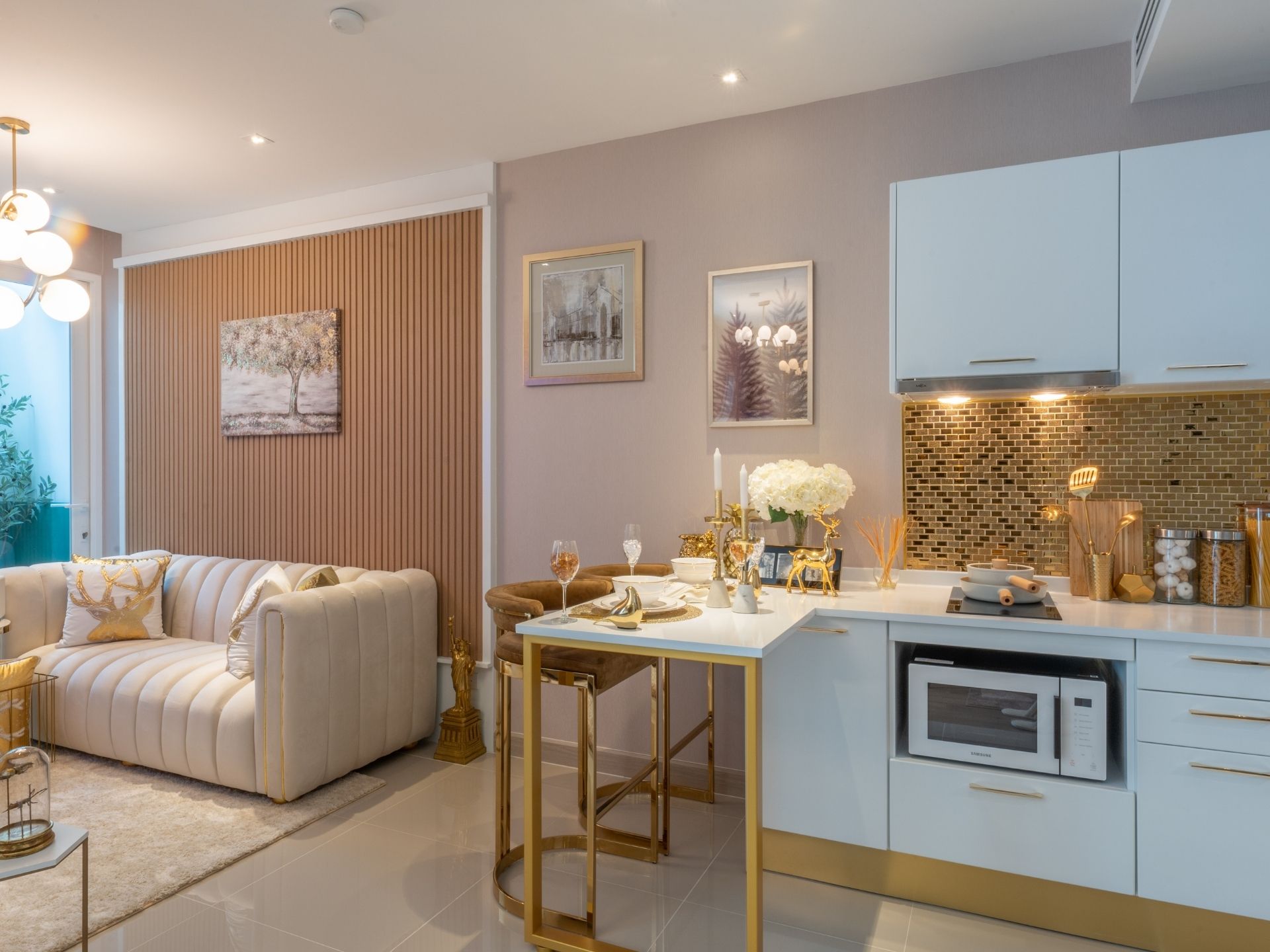 1BD 43 кв кухня3 The City Phuket condo