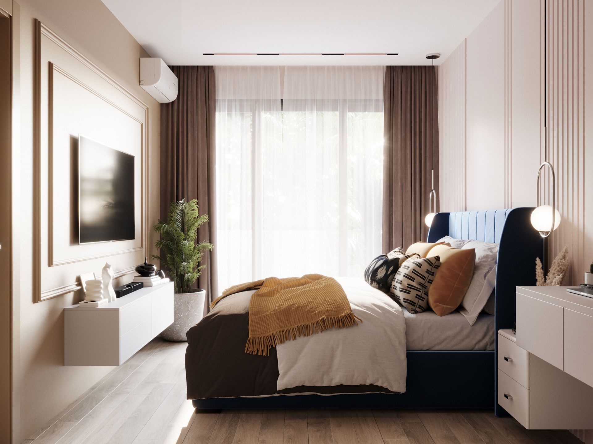 1BD 43 sqm Interior6 Dominion condo interior