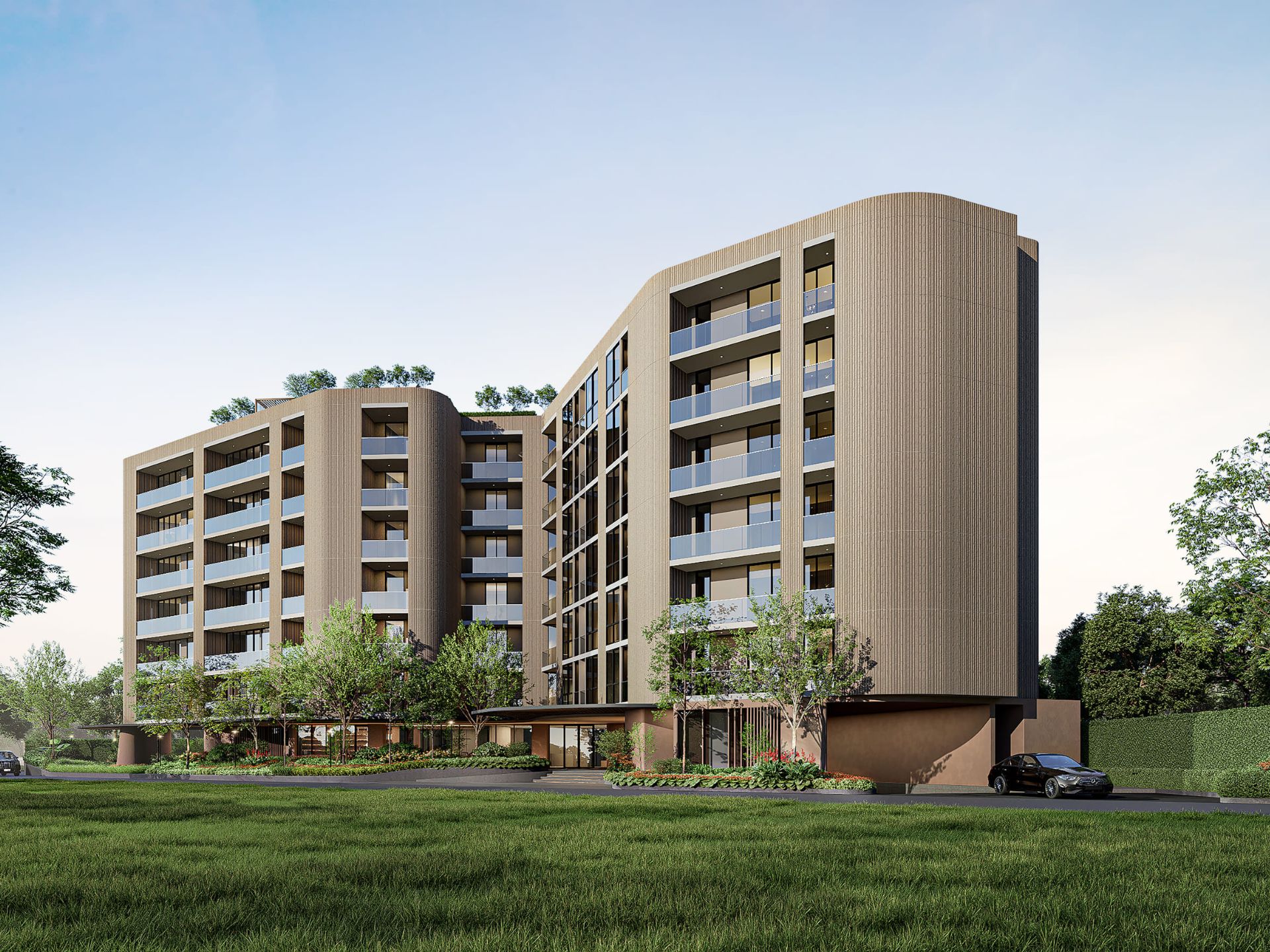 The Zero Bang Tao condo arhitektura