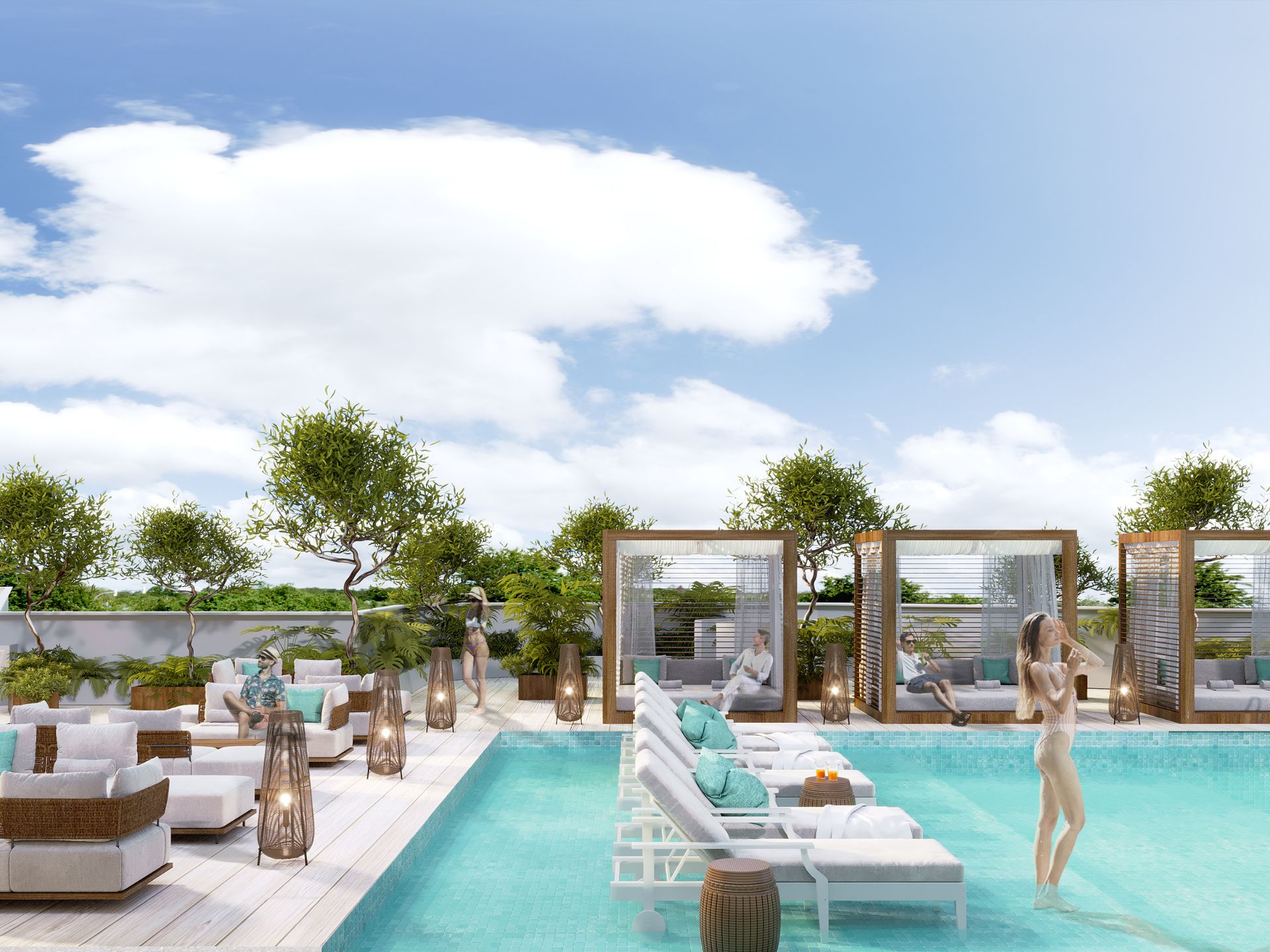 The Zero Bang Tao condo pool