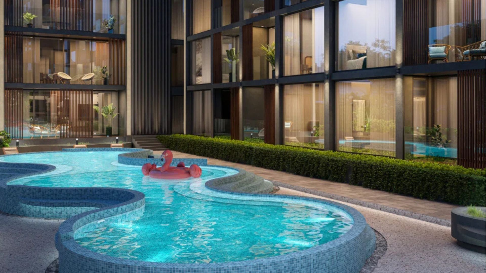 бассейн Essense condo