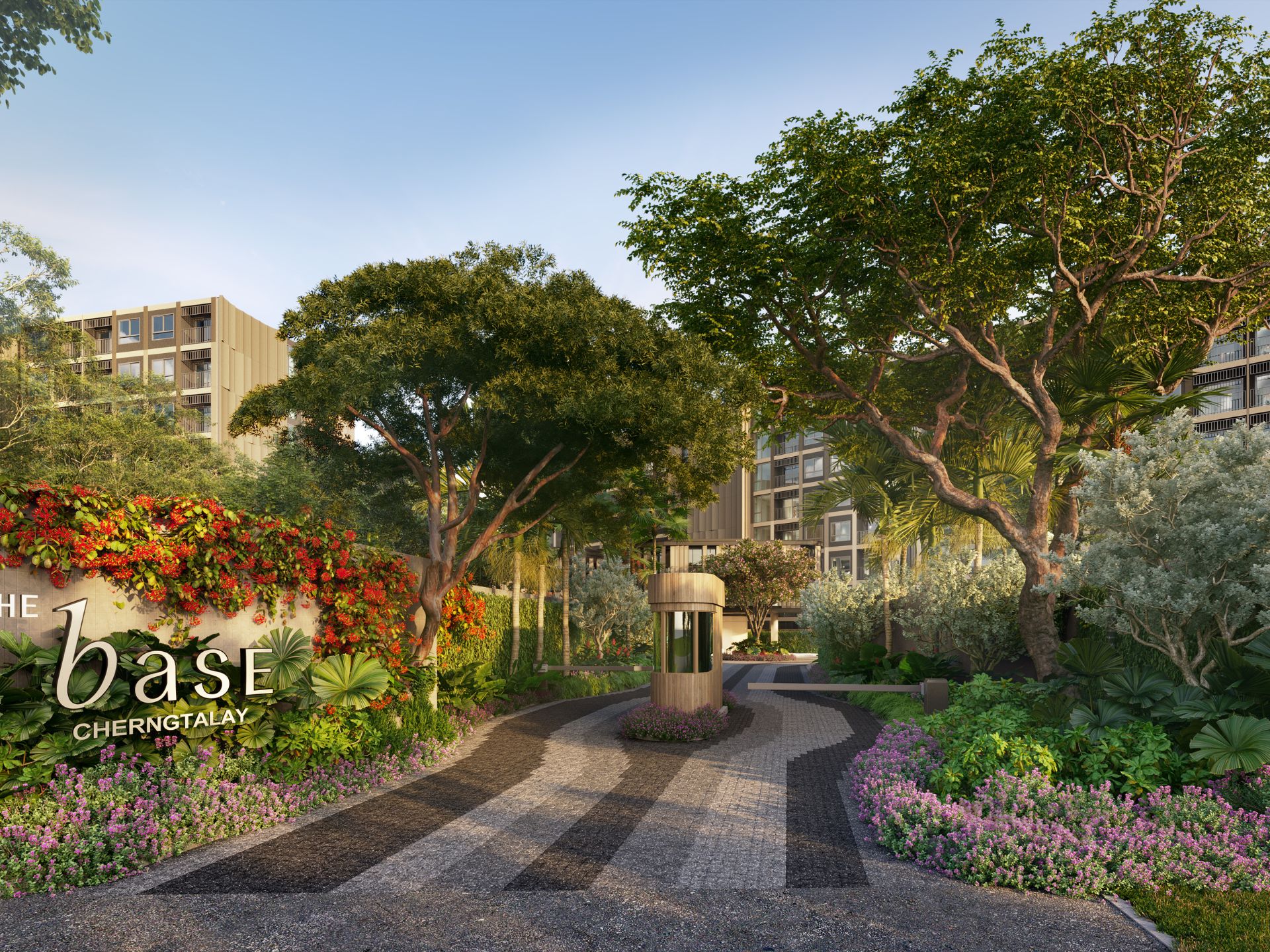 Exterior 1 The Base Chergntalay condo interior