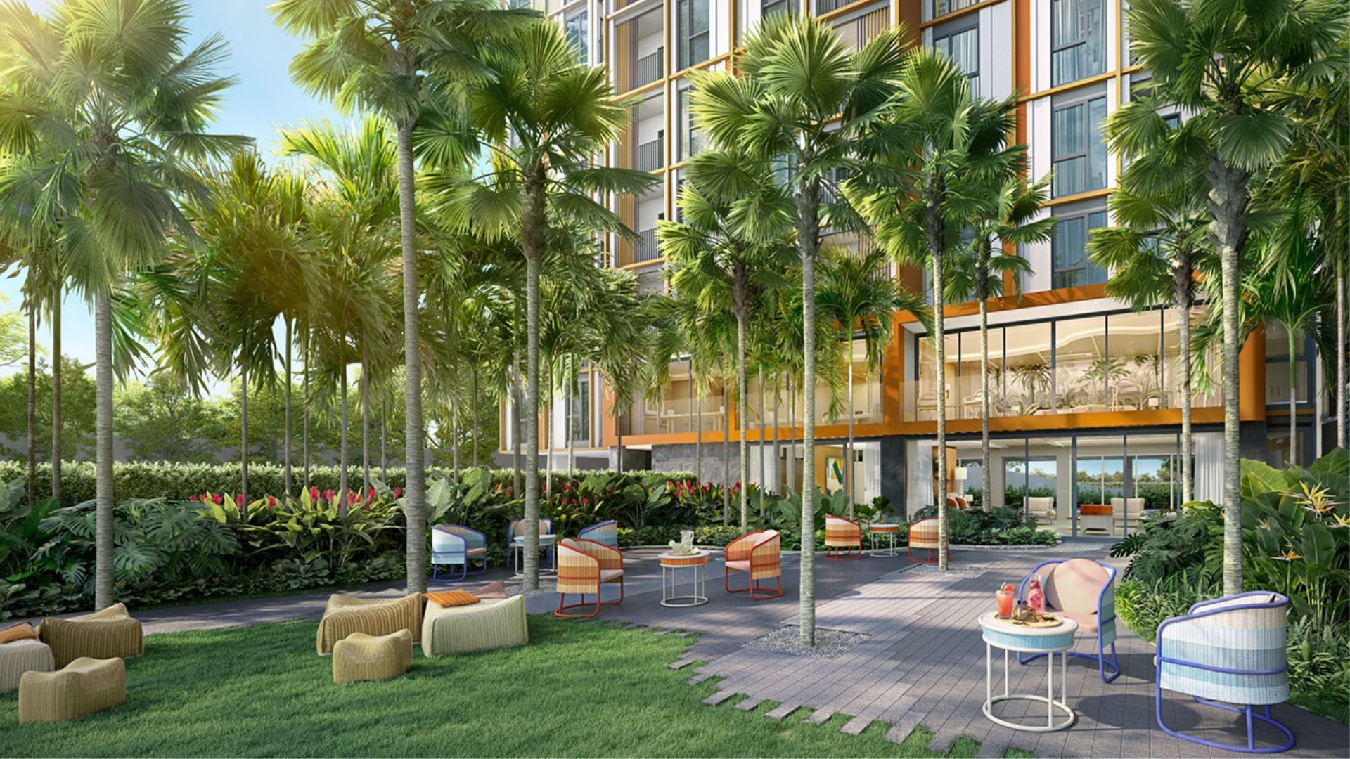 клабхаус The Base Rise condo interior