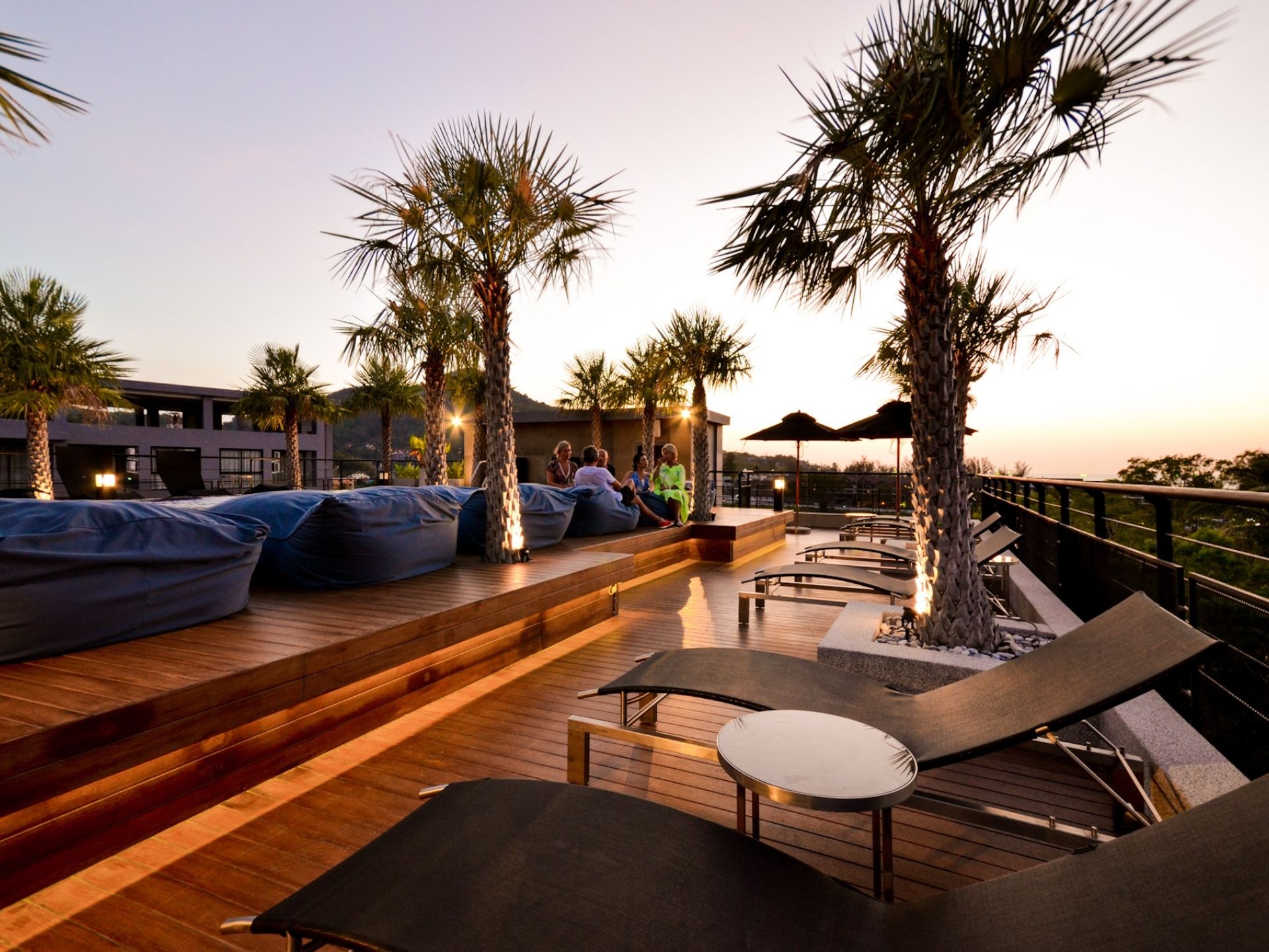 зона отдыха крыша The City Phuket Vichit condo